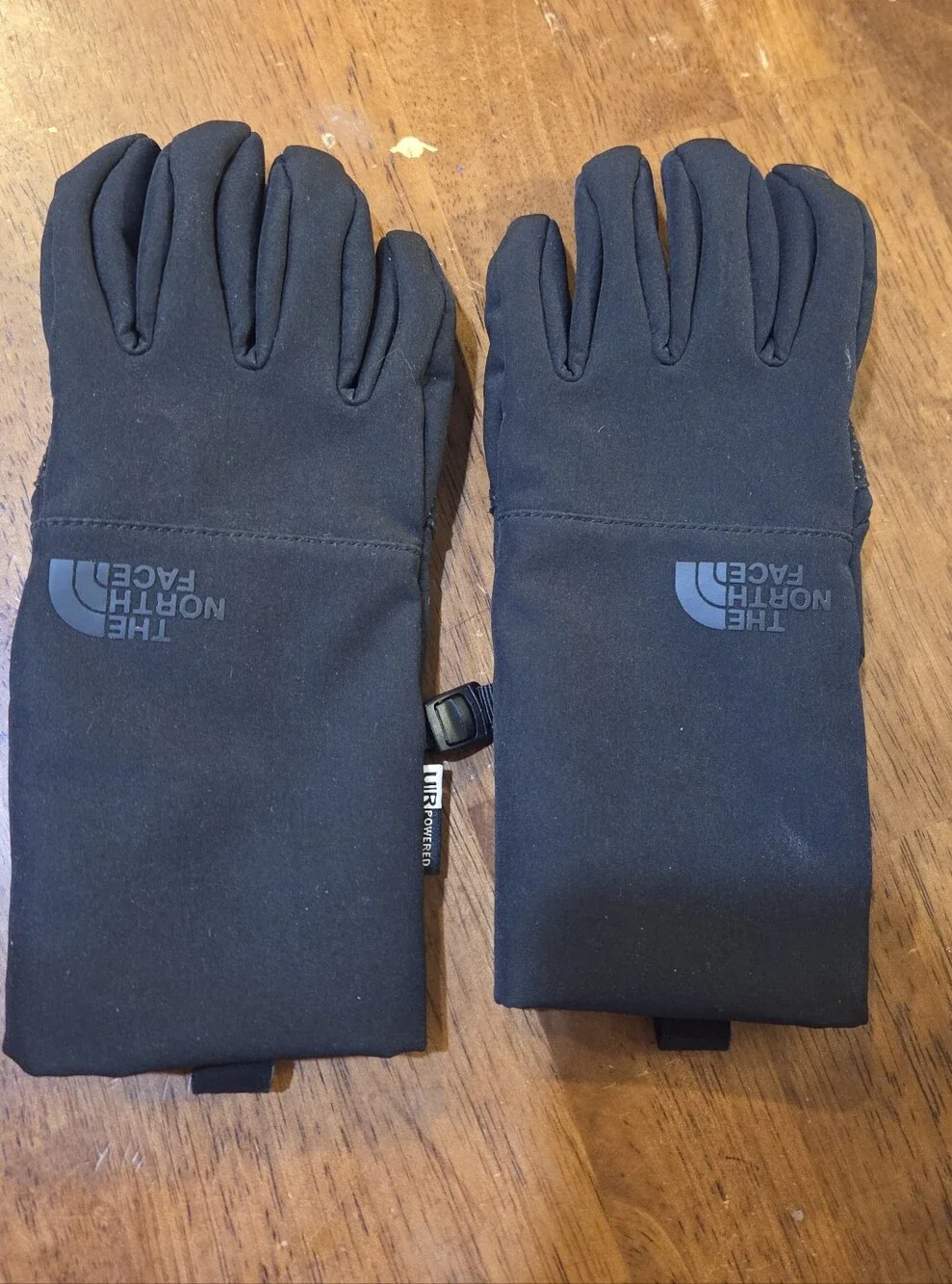 The North Face Etip Touchscreen Black Fleece Gloves Size XS Winter Cold Weather